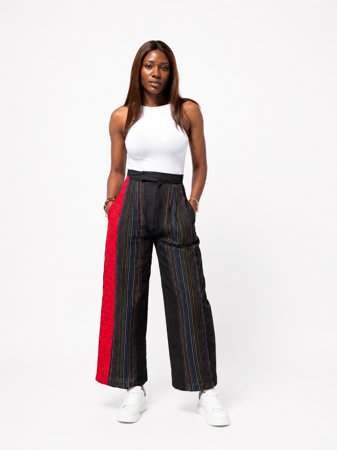 Mix match Asò oke barrel pants